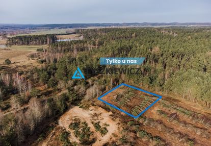 Działka kilka kroków od jeziora- linia zakrzewo