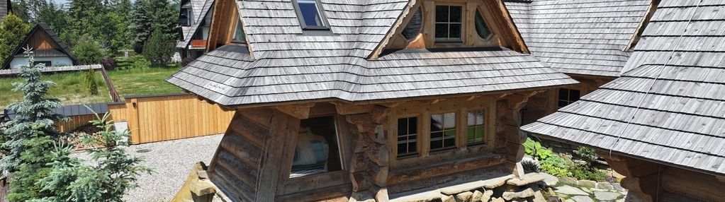 Drewniana willa pod tatrami w kościelisku