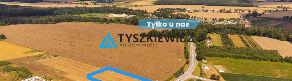 Działka pu przy głównej trasie