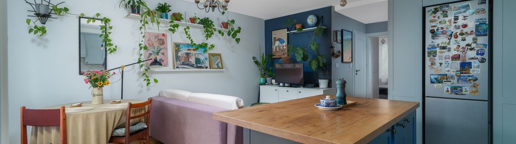 53,4 m²-3 pokoje po remoncie-dwustronne mieszkanie