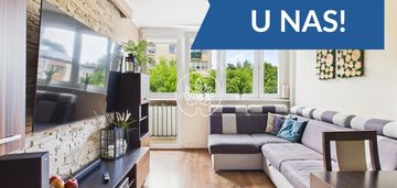 Bielawy. trzy pokoje 52m2. balkon.
