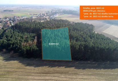 Działka budowlana z lasem dla inwestora