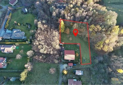 Działka budowlana przy lesie