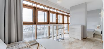 Kawalerka na wynajem - metro dworzec gdański - 12 pietro