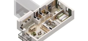 Promocja! gotowe, 3 pokoje od 61 m2 poddasze 60m