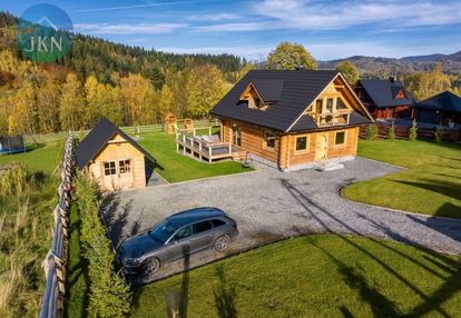 Nowy dom w górach z bala - niepowtarzalna oferta