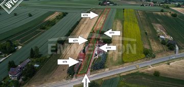 Działki budowlane, nowe brzesko, hebdów