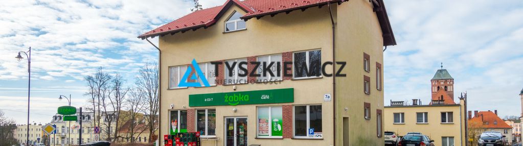 Budynek usługowo-mieszkalny w centrum chojnic