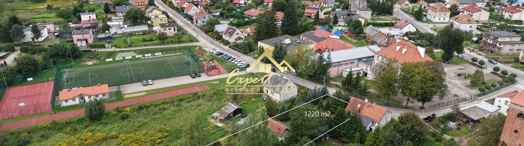 Mały domek na dużej działce w centrum miłomłyna