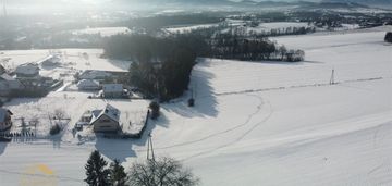 Widokowa działka w wilamowicach