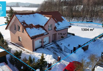 Dom 170 m² plus garaż; somonino; 7 pokoi; natura