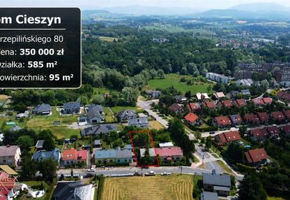 Dom do remontu | cieszyn | działka 585 m²