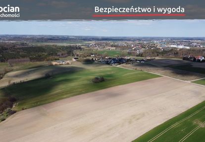 Płaska działka przy lesie – trąbki wielkie!