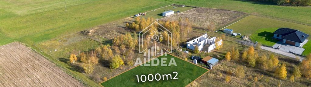 Działka budowlana 1000m2 z warunkami zabudowy