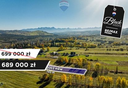 Podhalańska oaza – działka w białce tatrzańskiej