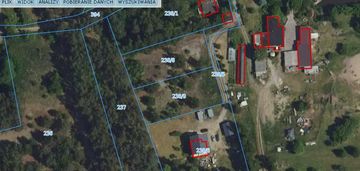 Działka budowlana czarże - od 1390 m2