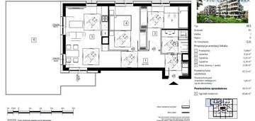 Ul. jemiołuszki - 63 mkw, 3 pok., 45 mkw ogródek!