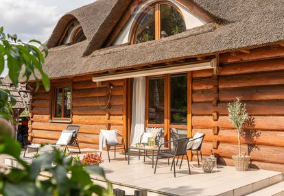 Bajkowy i ekologiczny dom z bala blisko warszawy.