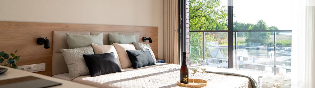 Niezwykły apartament z widokiem na jezioro