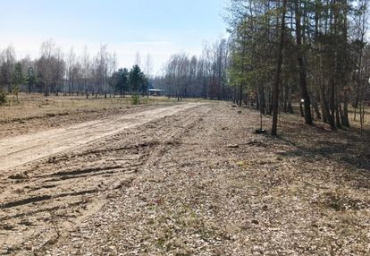 Działka budowlana przy lesie leontyna