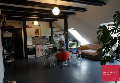 Przestronne loftowe mieszkanie na poddaszu