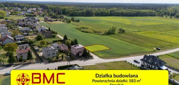 Działka budowlana strzebiń ul. kościuszki 583m2