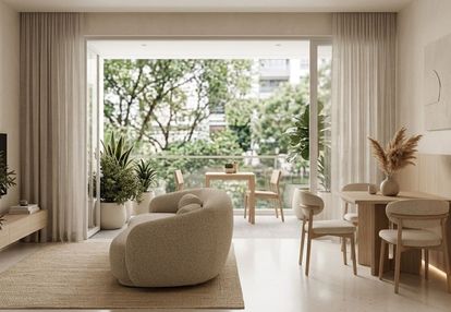 1 pokój z częścią sypialnianą | loggia | zachód