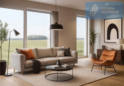 Funkcjonalny szereg z widokiem na zieleń