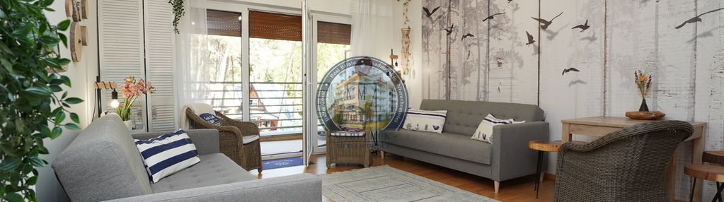 Klimatyczny apartament wśród sosen- 200 m do morza