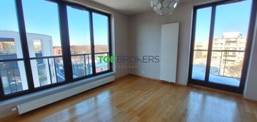 Nowoczesne 3 pokoje z tarasem, garaż