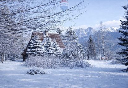 Regionalny dom z widokiem na giewont