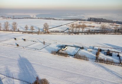 Działka o powierzchni 1 056 m²