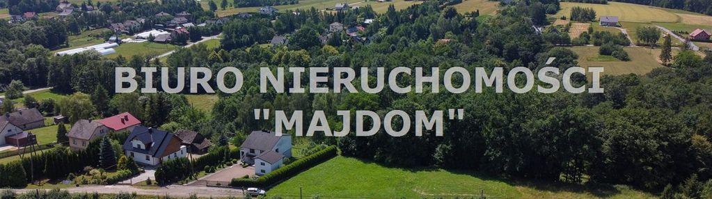 Bardzo ładna działka przy leśnym zagajniku