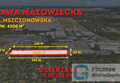 Utwardzony teren produkcyjny do dzierżawy | 4200 m