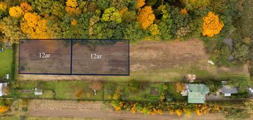 Działka budowlana 12ar | nisko, cicha i spokój |wz