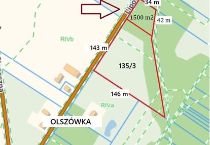 Działka olszówka blisko mszczonów żyrardów suntago