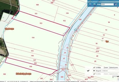 Działka nad rzeką 68 ar spędoszyn