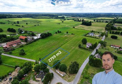 Działka budowlana 2759 m² | wz | gajdy k. zalewa
