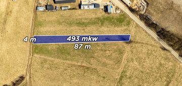 Działka budowlana chochołów | 493m2