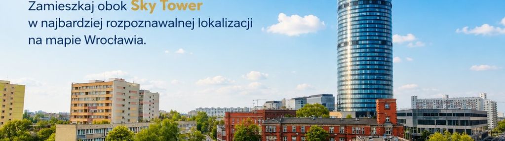 3 pokoje | widok na sky tower | balkon | winda