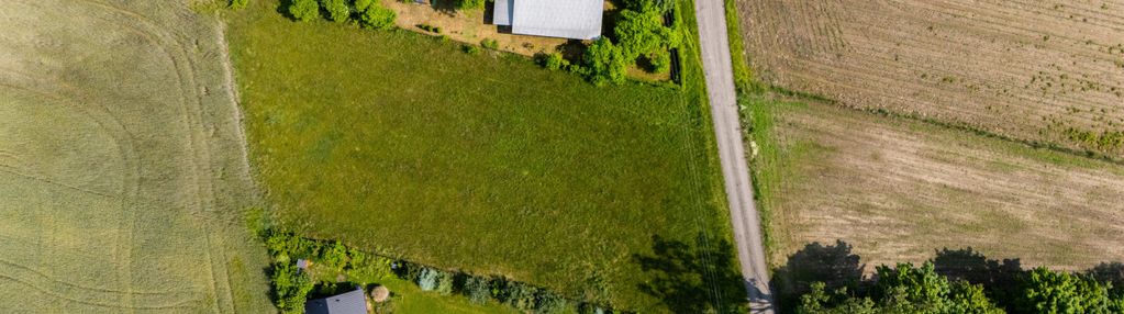 Tania działka budowlana 40 minut od centrum łodzi