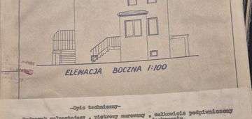 Działka 336 m2 z domem do remontu