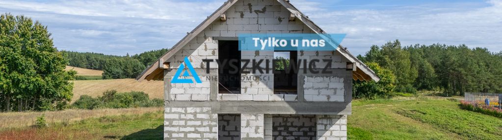 Dom w stanie surowym otwartym w spokojnej okolicy