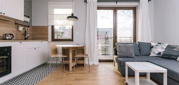 Osiedle zamknięte, apartament przy łokietka