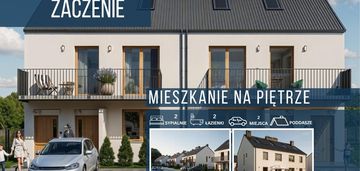 Mieszkanie na piętrze i poddasze użytkowe i m2