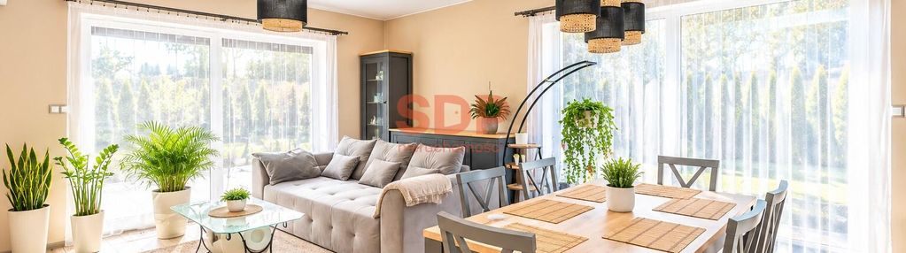Nowoczesny dom w krynicznie | działka 1481 m² | 2 garaże | duże tarasy