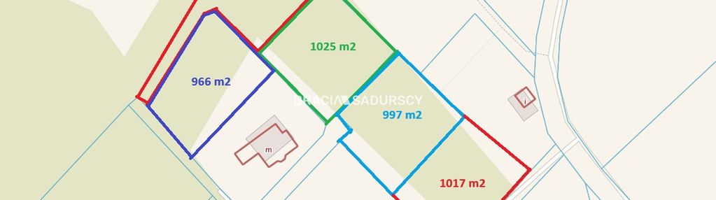 Atrakcyjna działka budowlana włosań gm. mogilany