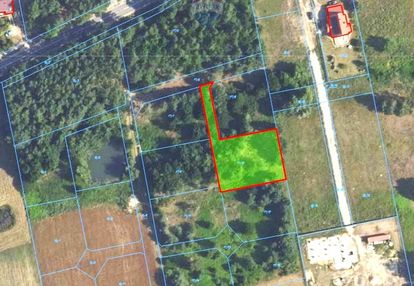 Działka budowlana 17/10, 1153 m², wincentówek