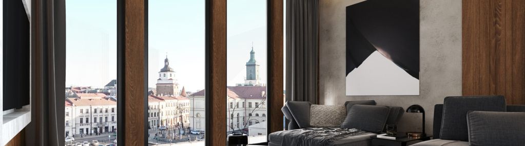 Dwustrefowy, kompaktowy apartament w centrum