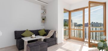 Mieszkanie dla singla/pary–balkon, parking w cenie